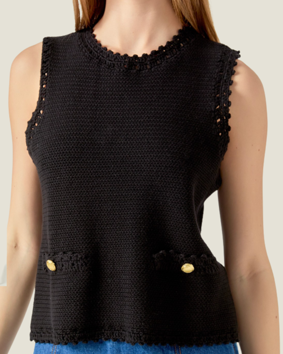 The Astoria: Knit Tank Top