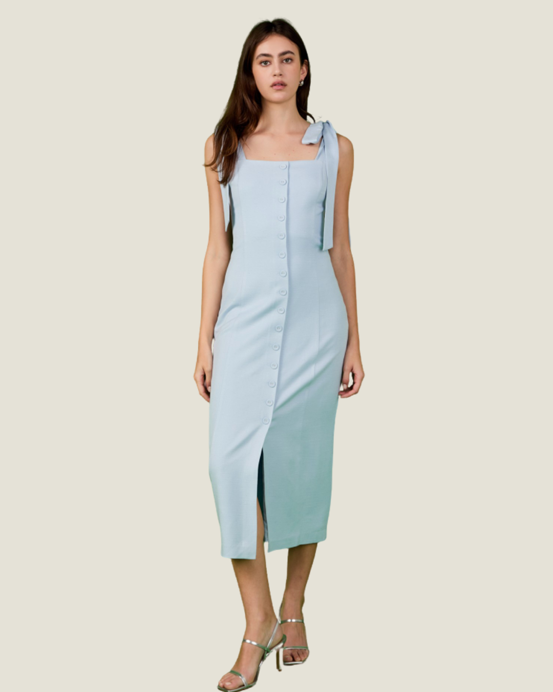 The Anna: Linen Maxi Sundress