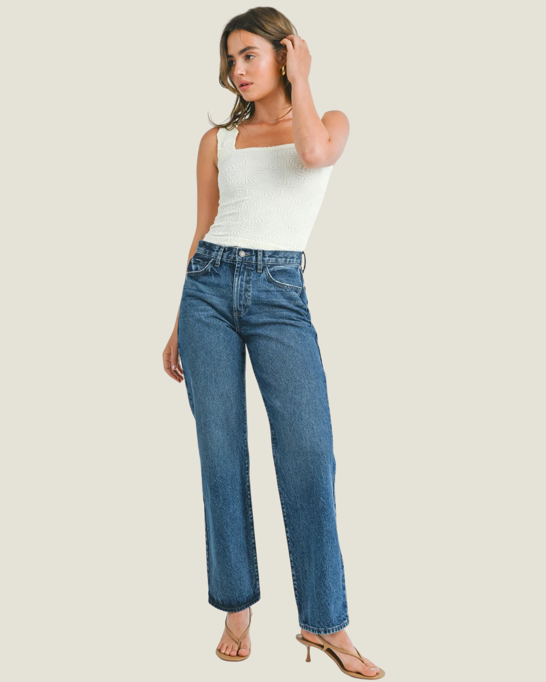 The Everly: Relaxed Straight Jeans