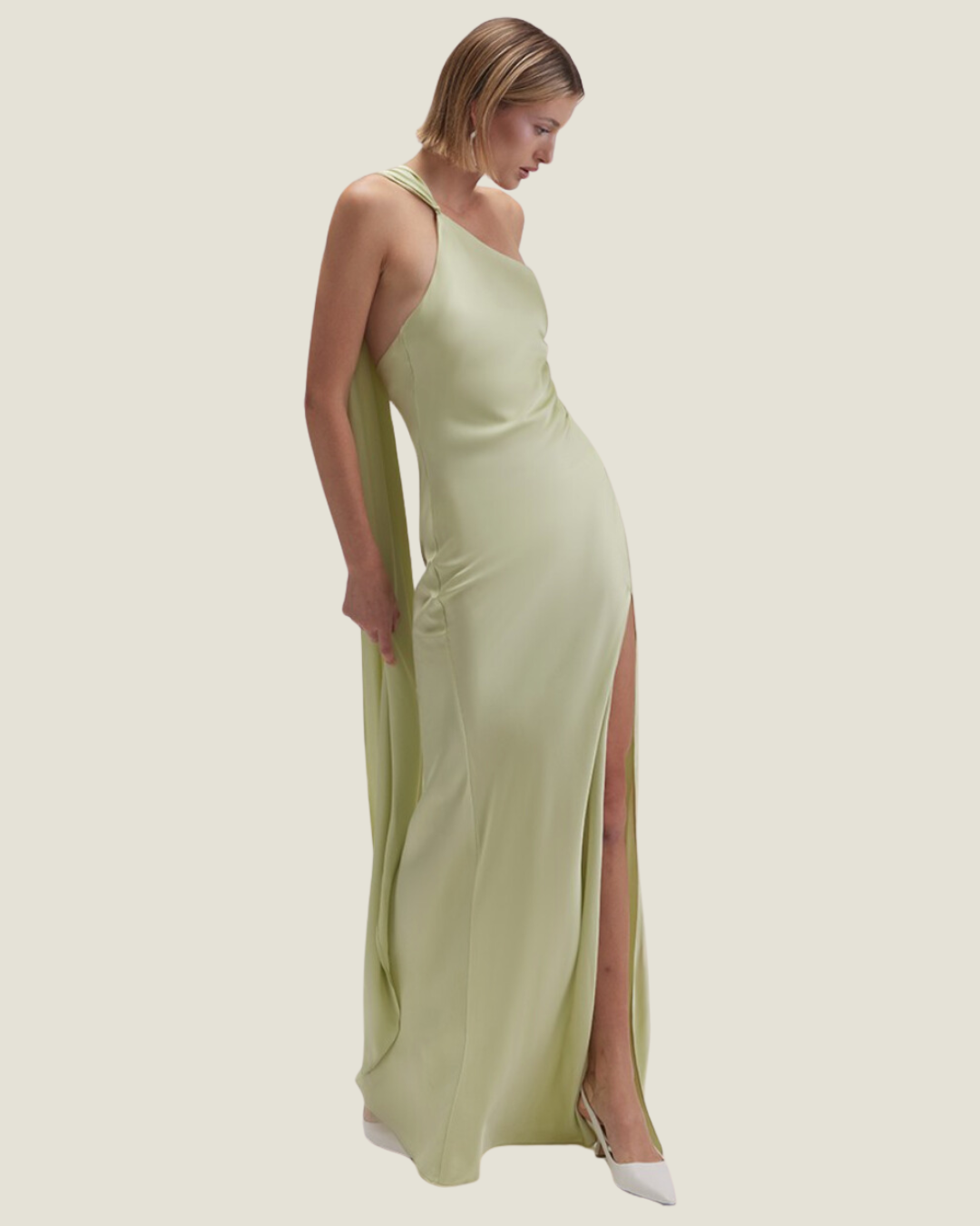 The Valentina: High-Slit Gown