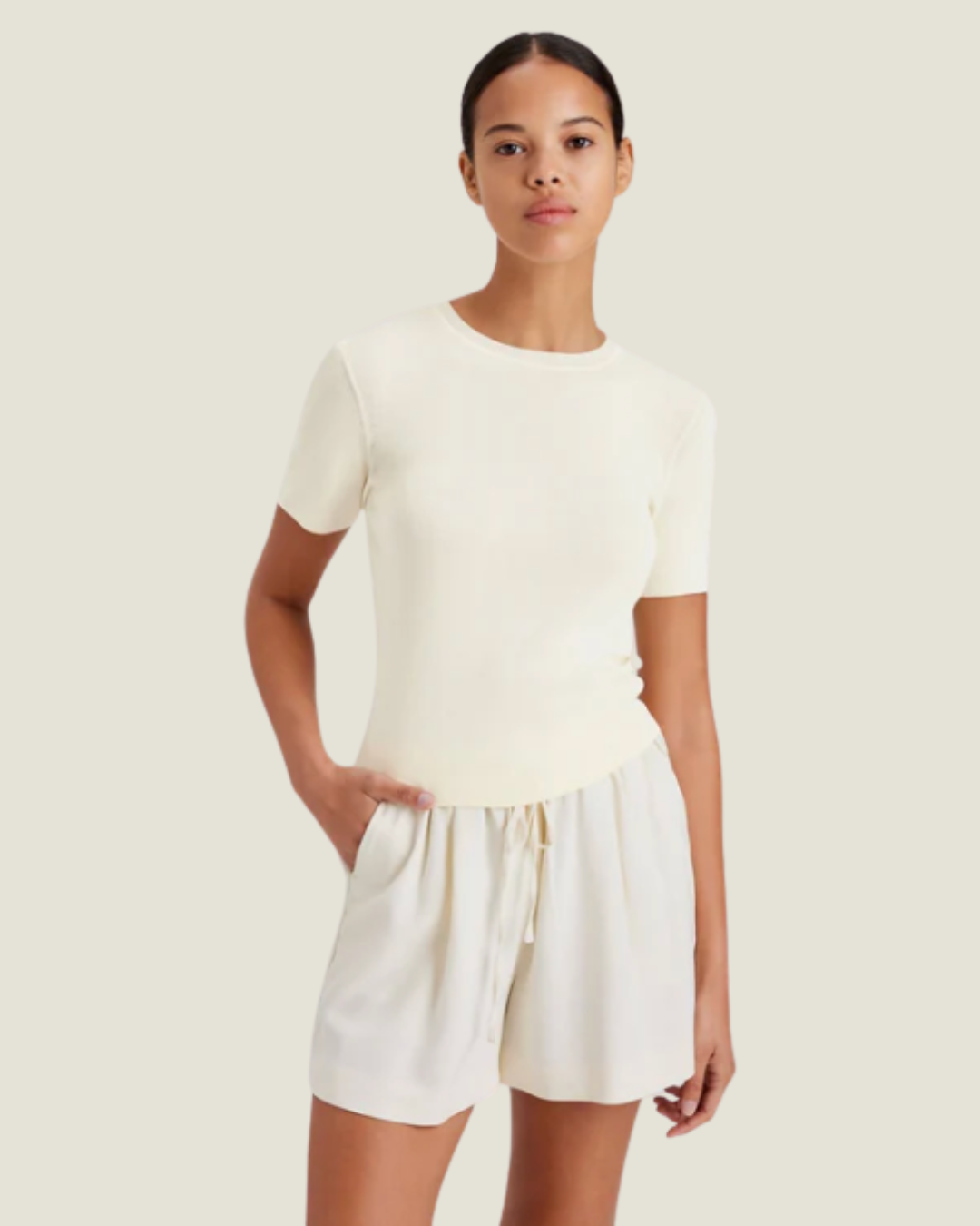 The Riada: Solid & Striped Top