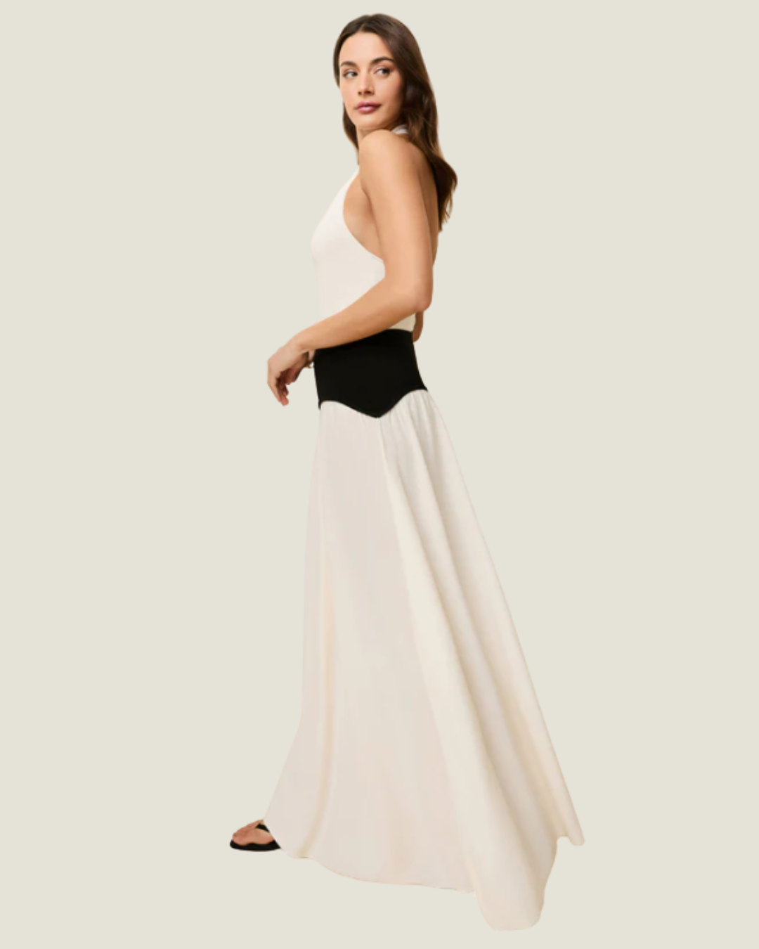 The Soglio Skirt: Solid & Striped Brule Nior Skirt