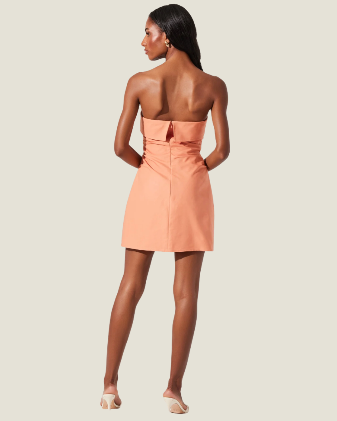 The Salma: Strapless Mini Dress