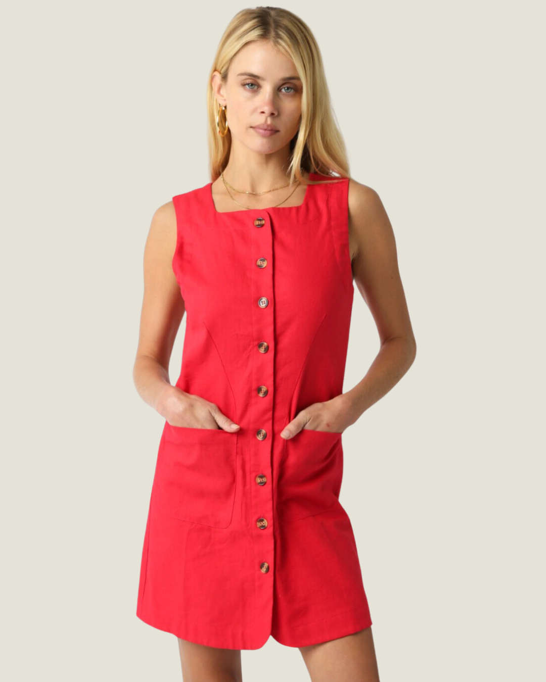 The Elara: Button-Down Mini