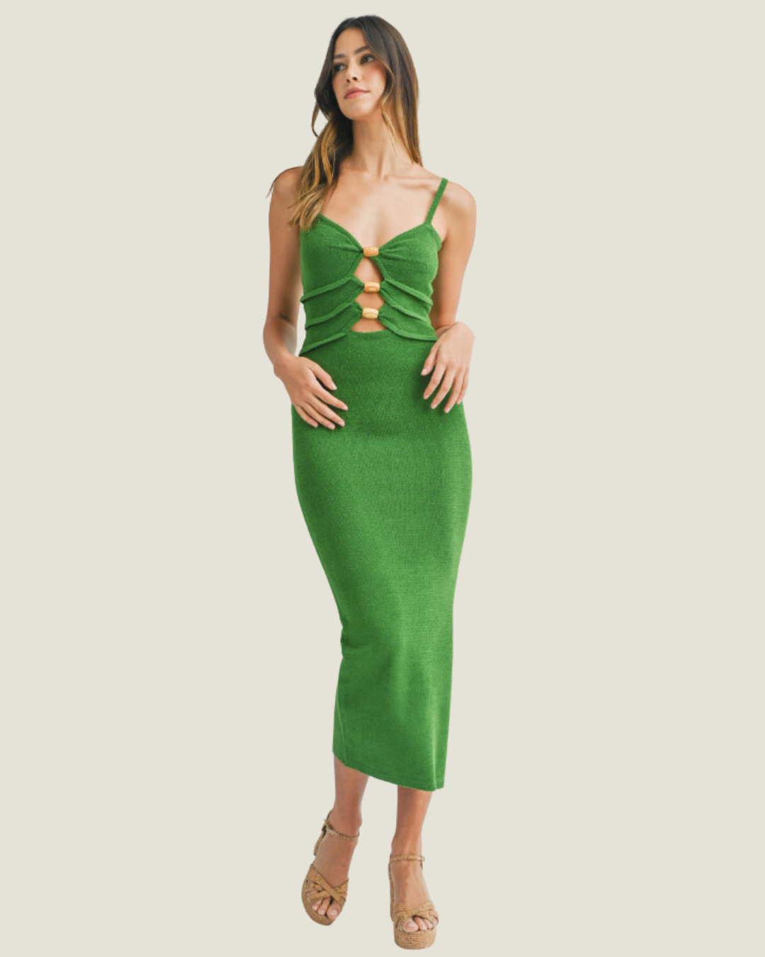 The Esme: Cutout Midi Dress
