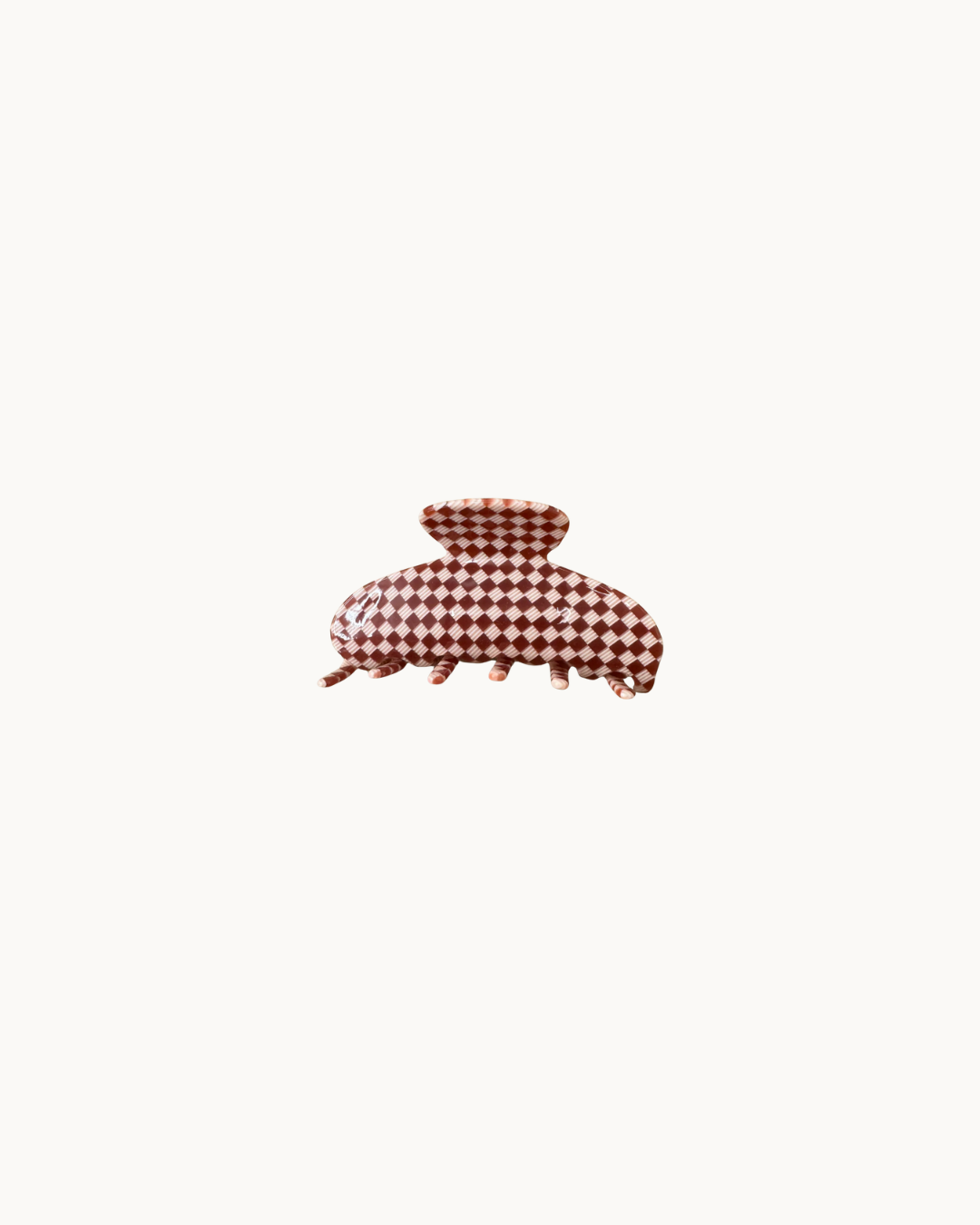 Merlot Checker Everyday Claw