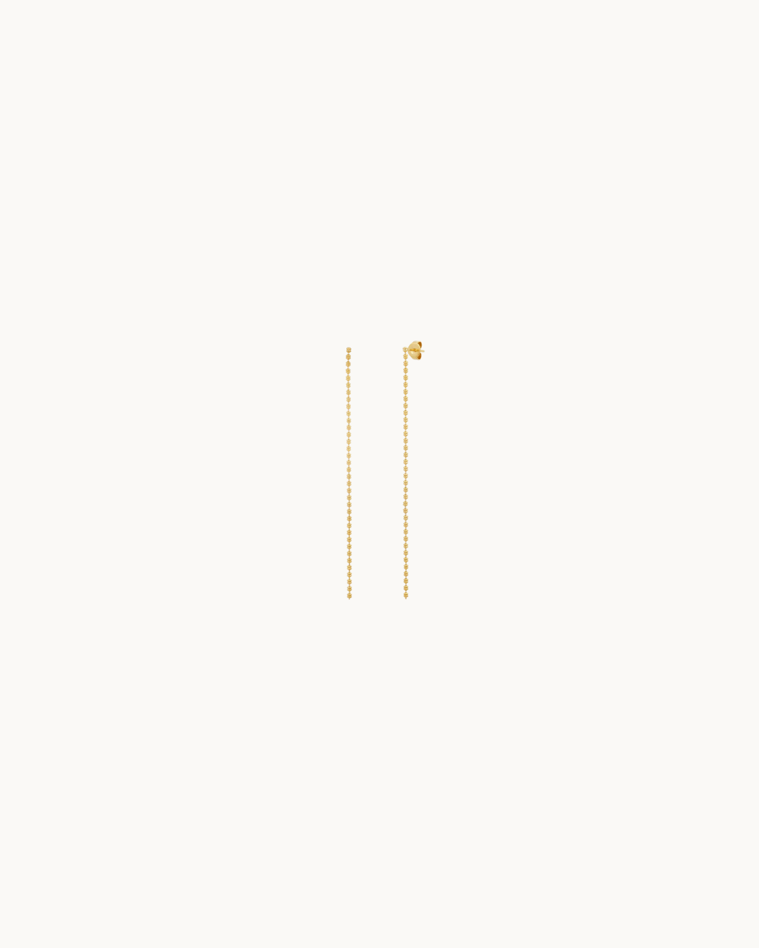 Gold Chain Drop Earrings