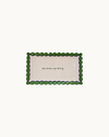 Hand-painted Scalloped Tray: “this kitchen is for dancing”