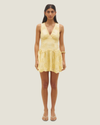 Avery Eyelet Embroidered Mini Dress