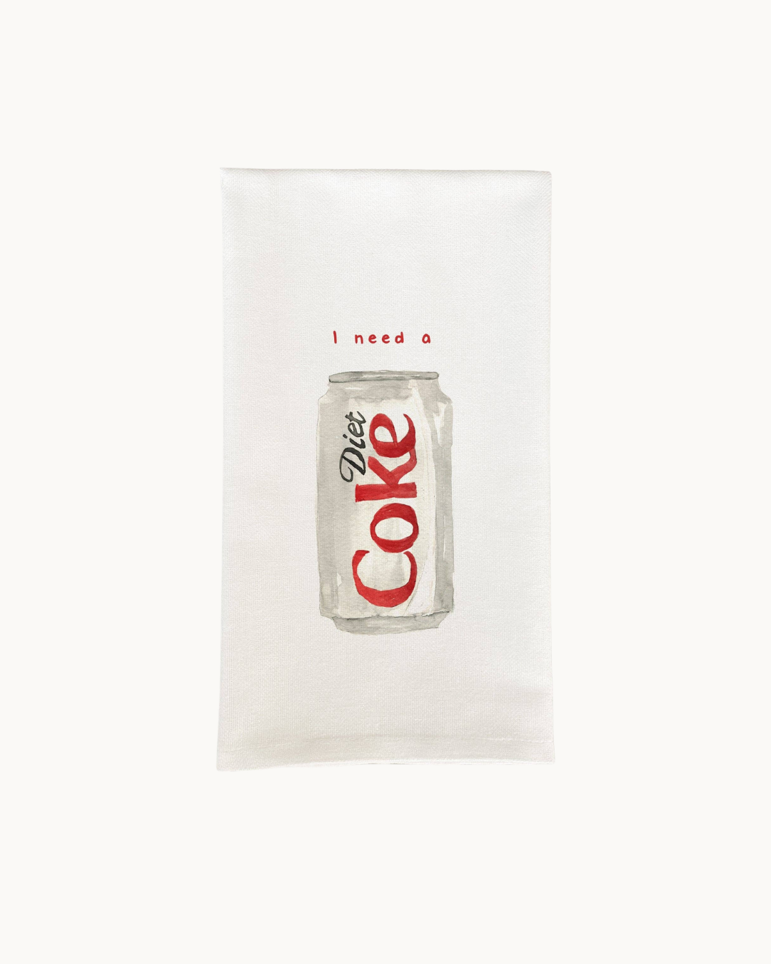 I Need a Diet Coke: Dishtowel