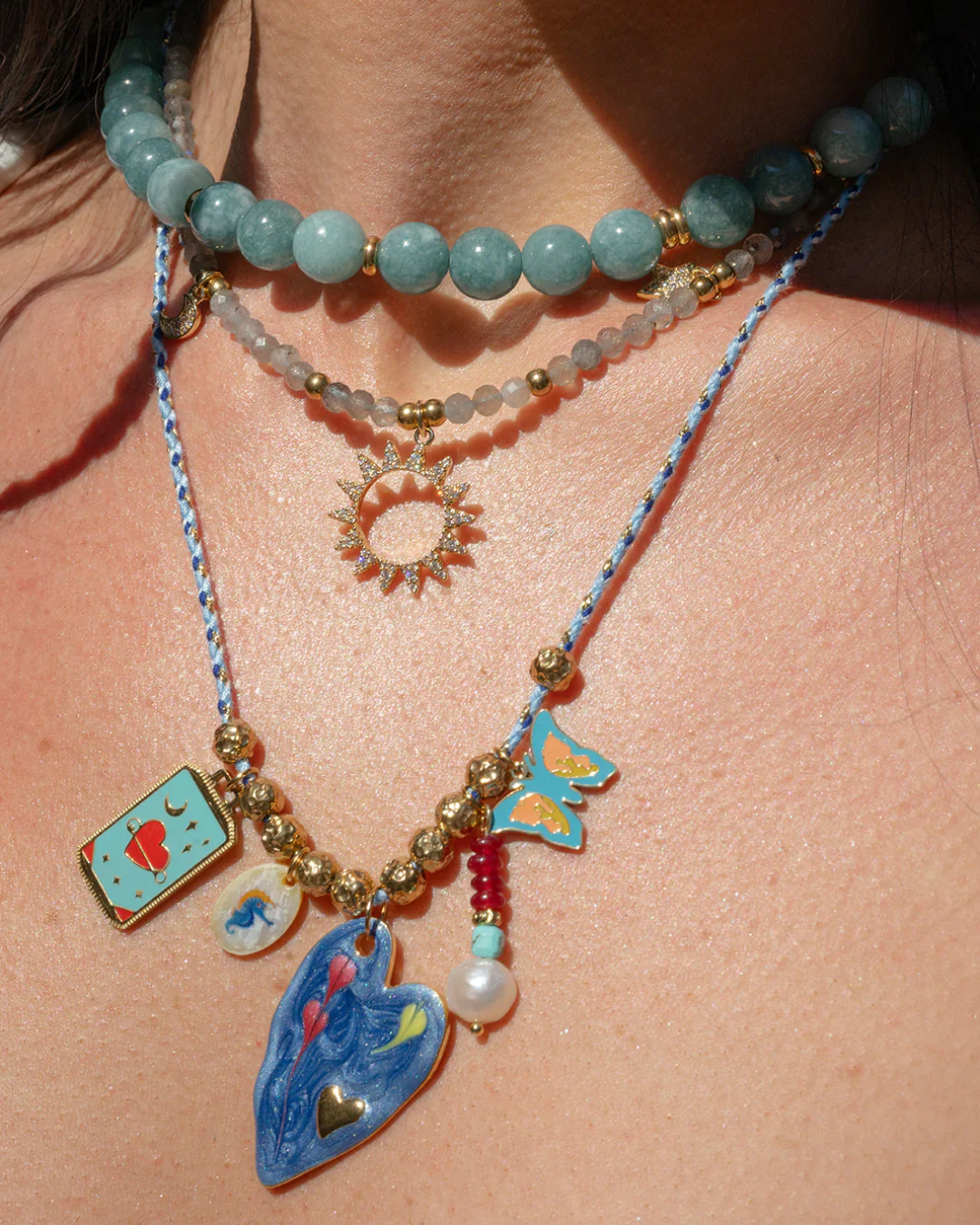 Haven Charm Rope Necklace