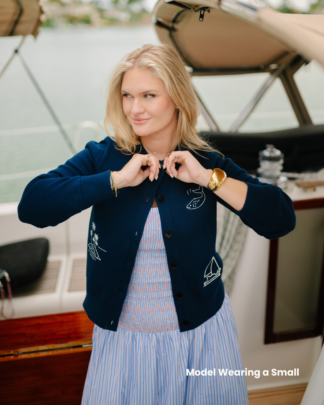 Mooring Nautical Cardigan