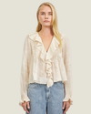Floriane Ruffle Blouse