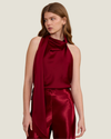 Faith Halter Scarf Top