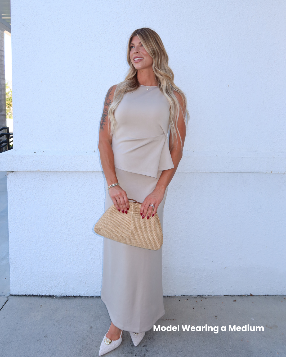 Reese A-line Maxi Skirt