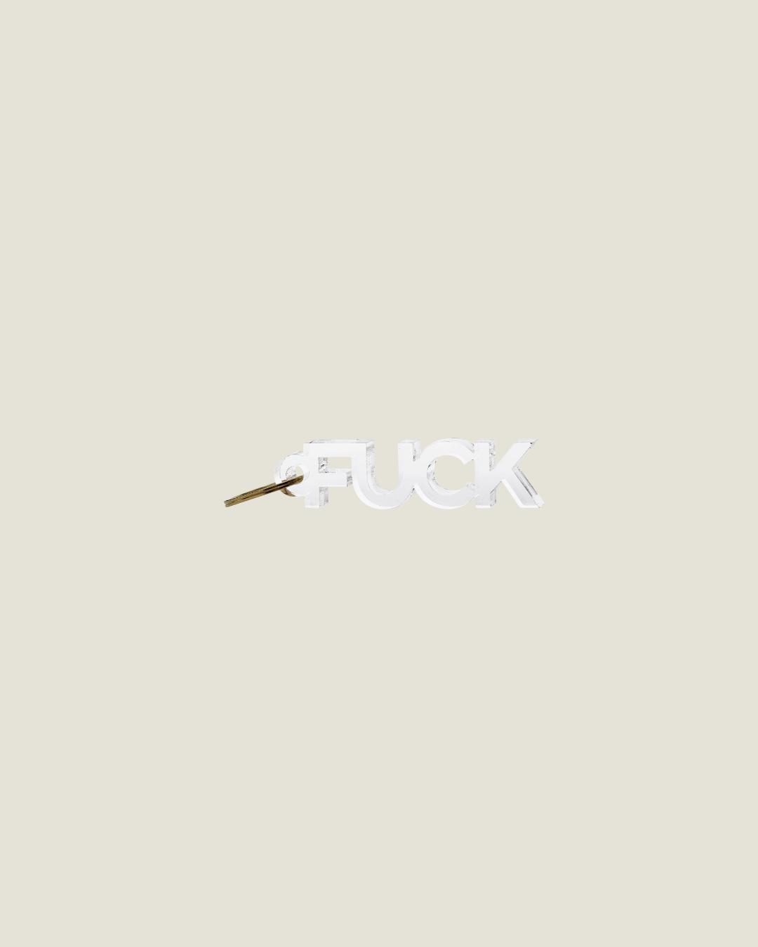 FUCK Keychain