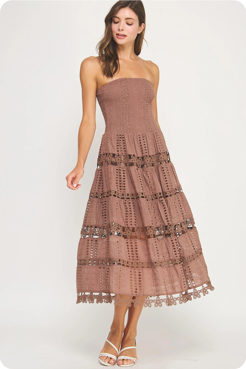 MaryAnn Eyelet Lace Dress