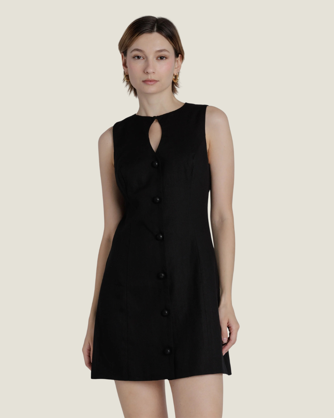 Jane Keyhole Mini Dress