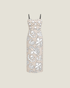 Sonya Dotted Midi Dress