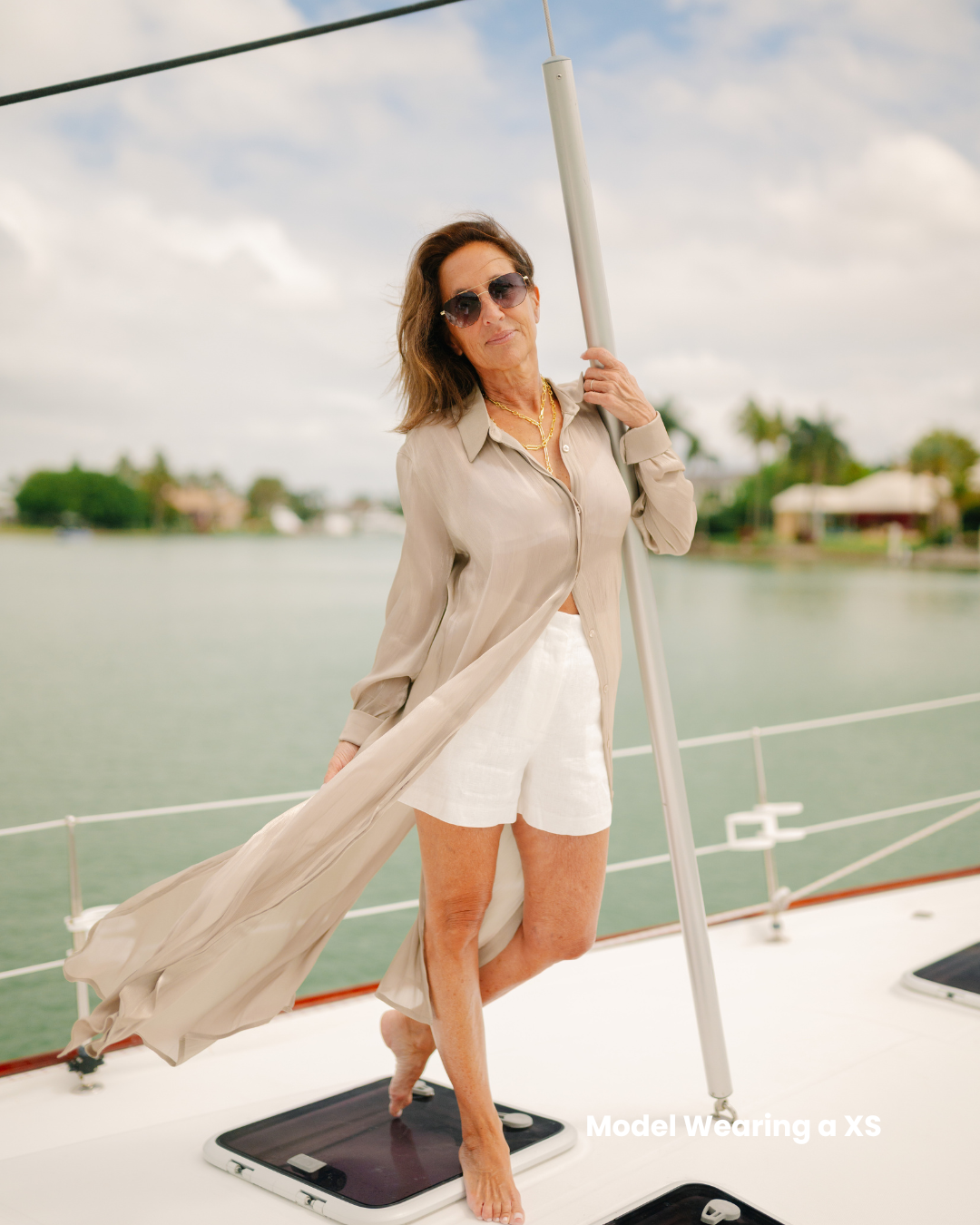 Eleni Sheer Duster