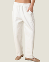 Zoey Elastic-Waist Baggy Pants