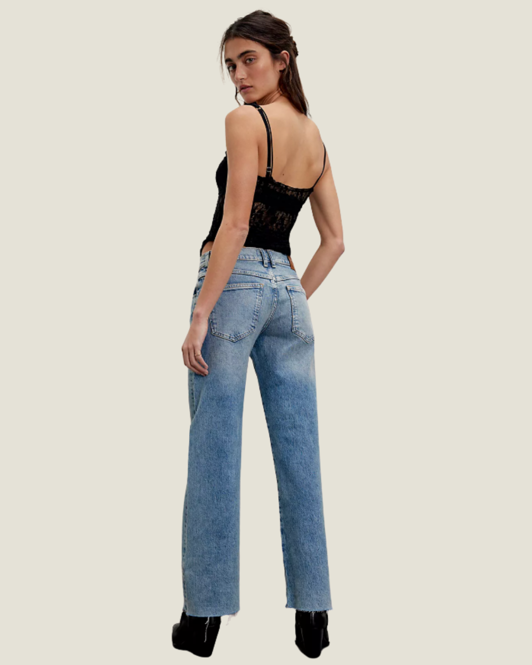 We The Free Risk Taker Mid-Rise Jeans