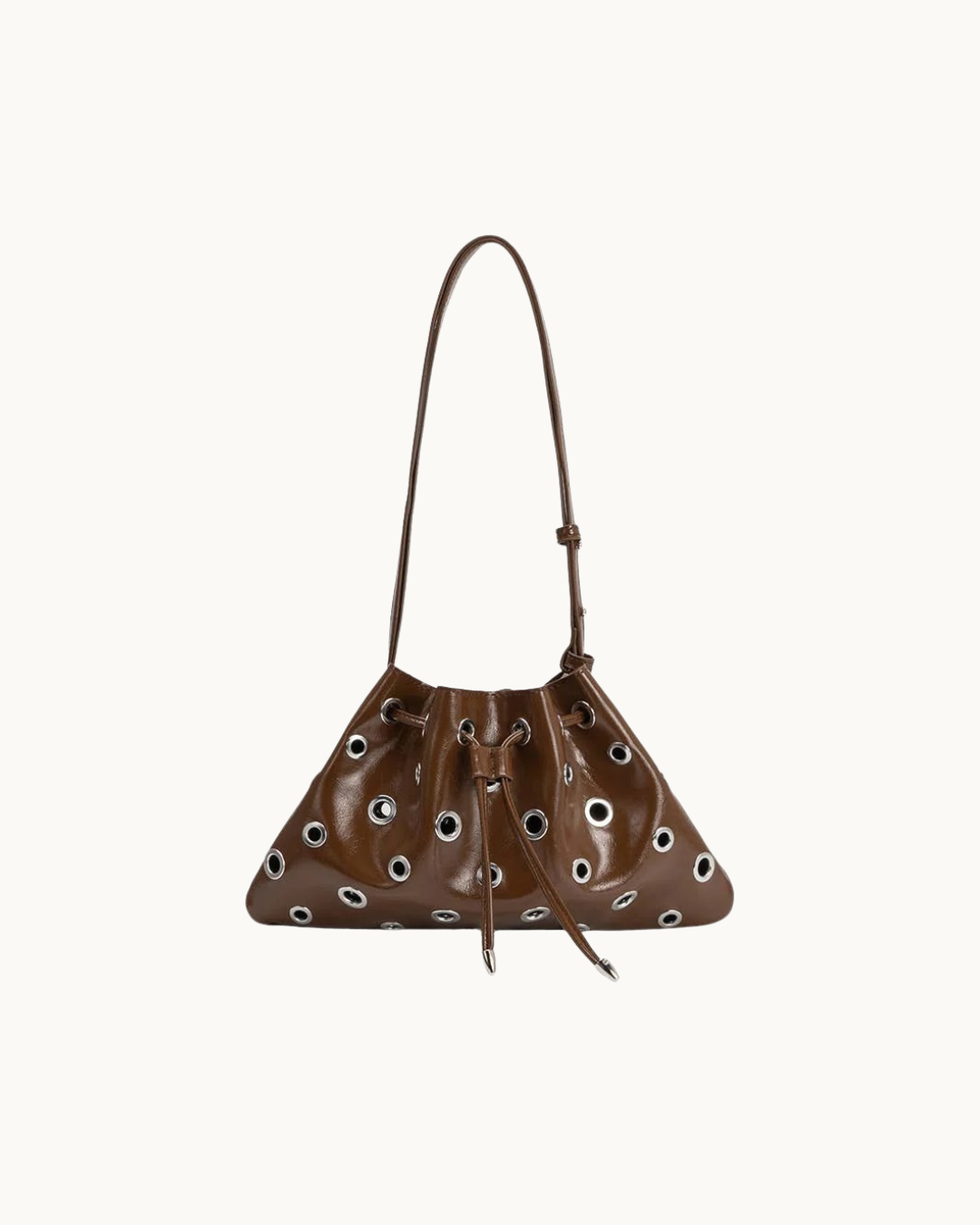 Paloma Chocolate Recycled Vegan Shoulder Bag