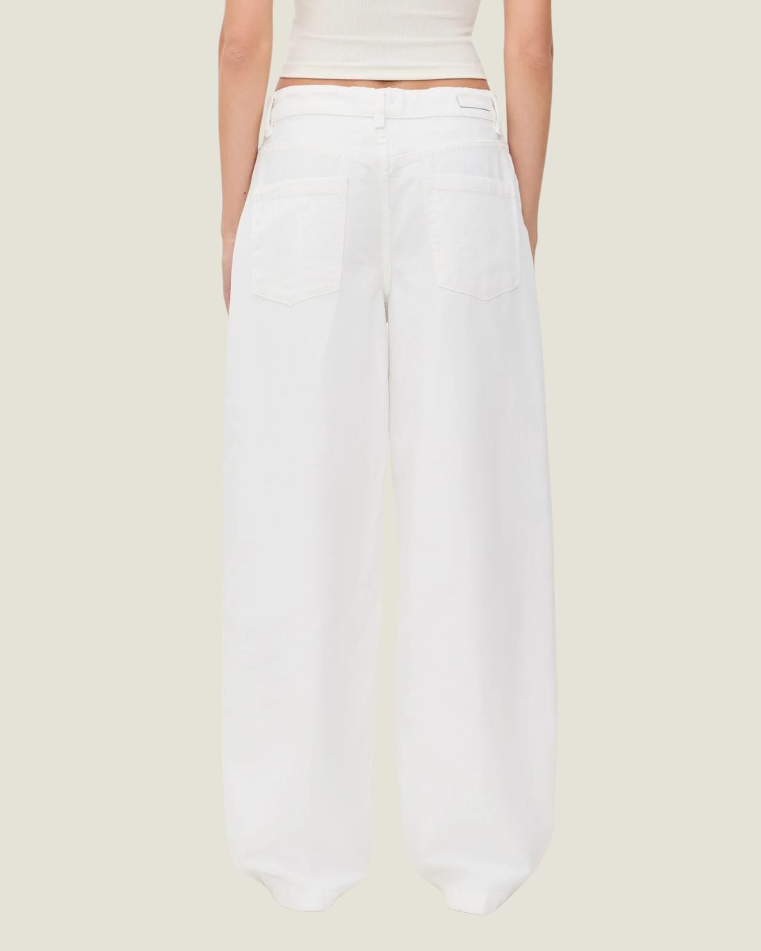 Public Life Wide Leg Drawstring Jeans