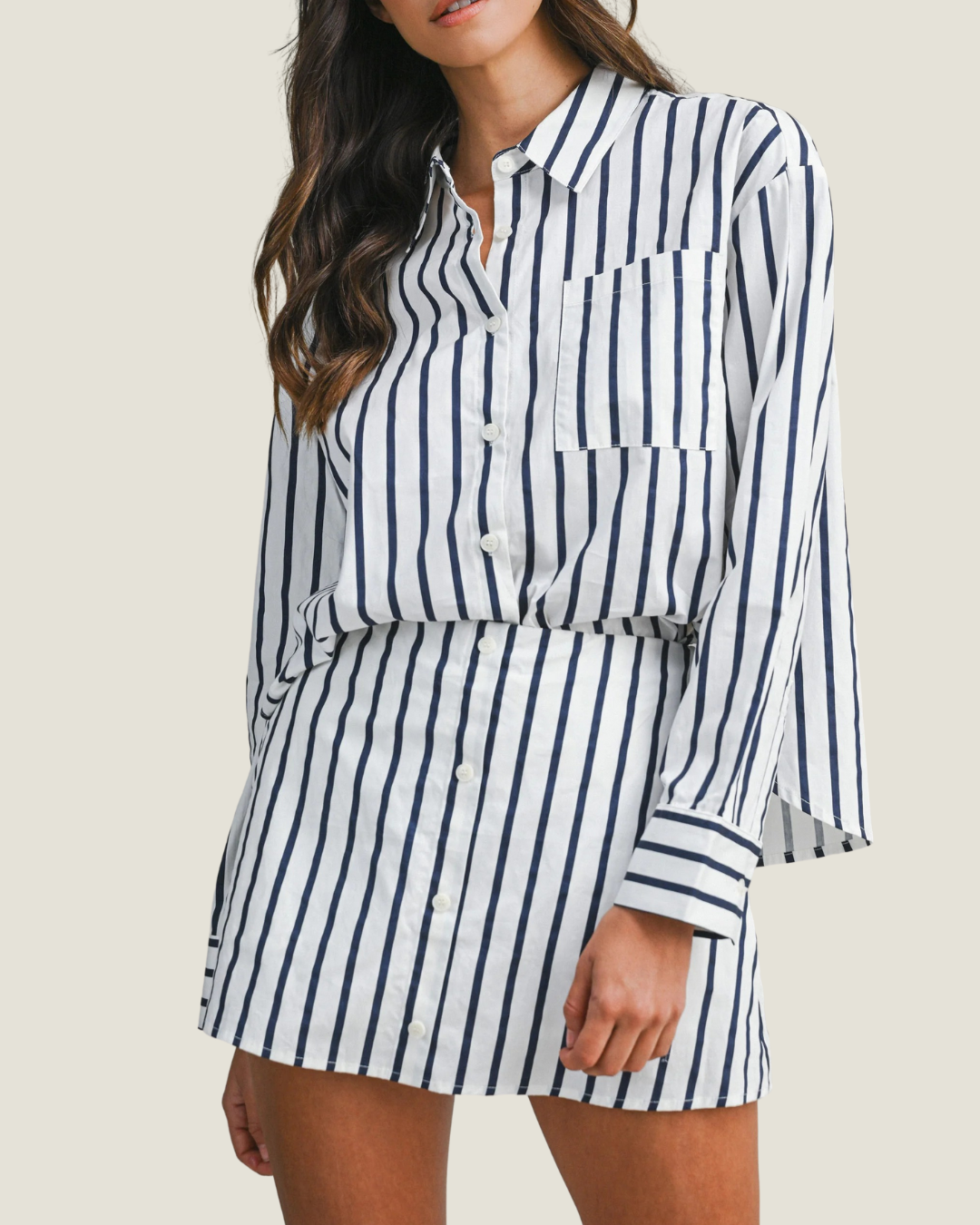 Maeve Striped Skort