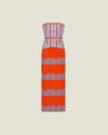 Hampton Coral Midi Dress