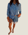 Blue Lace Marley Shirt