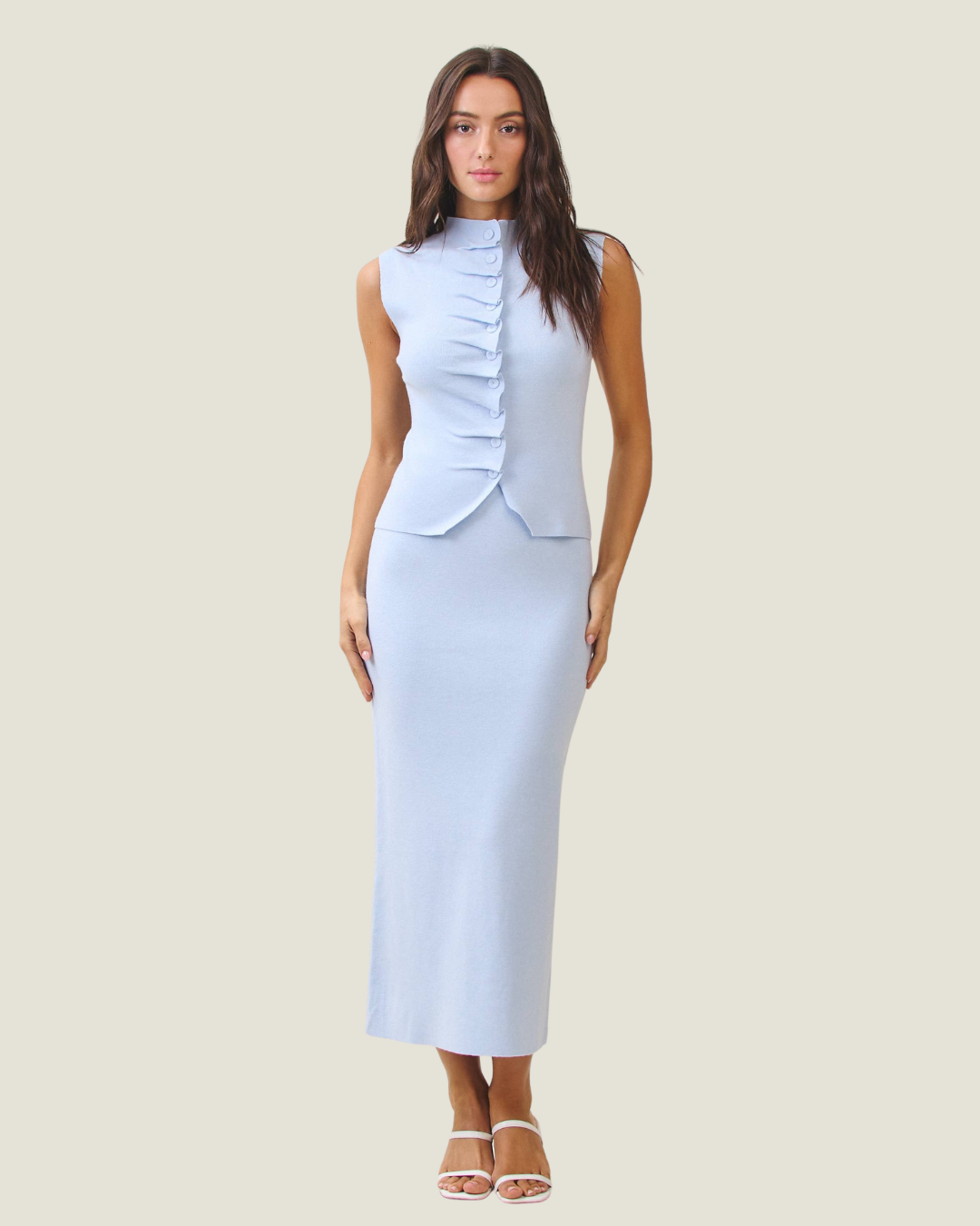 Aubrey Knit Midi Skirt