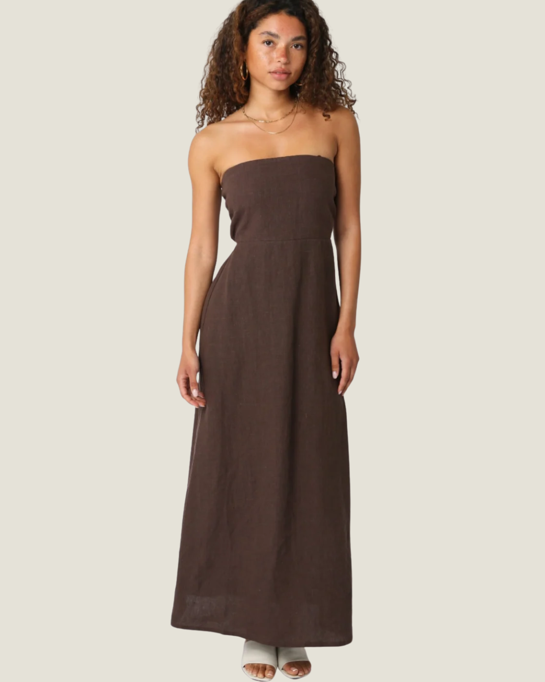 Irise Linen Maxi Dress