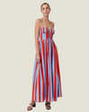 Primo Striped Maxi Dress