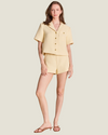 The Greta: Tweed Mini Shorts