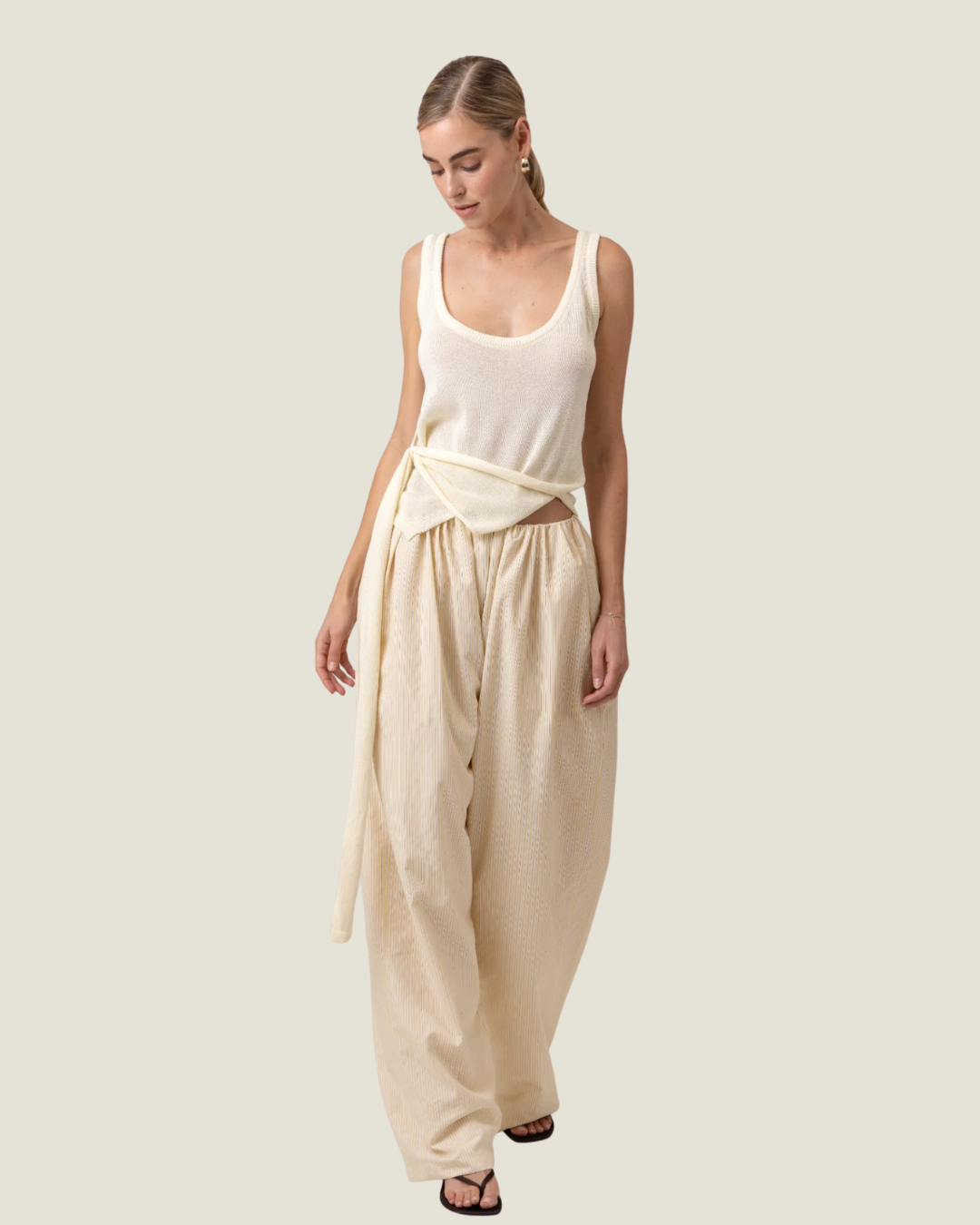Alvyne Tie Waist Tank