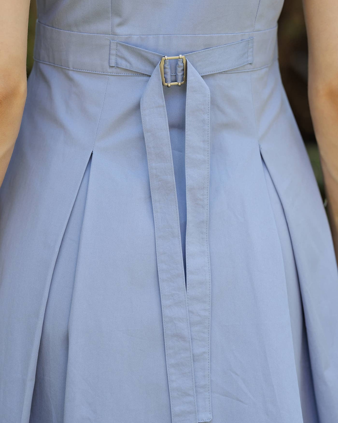 Tessa Sleeveless Collared Maxi Dress