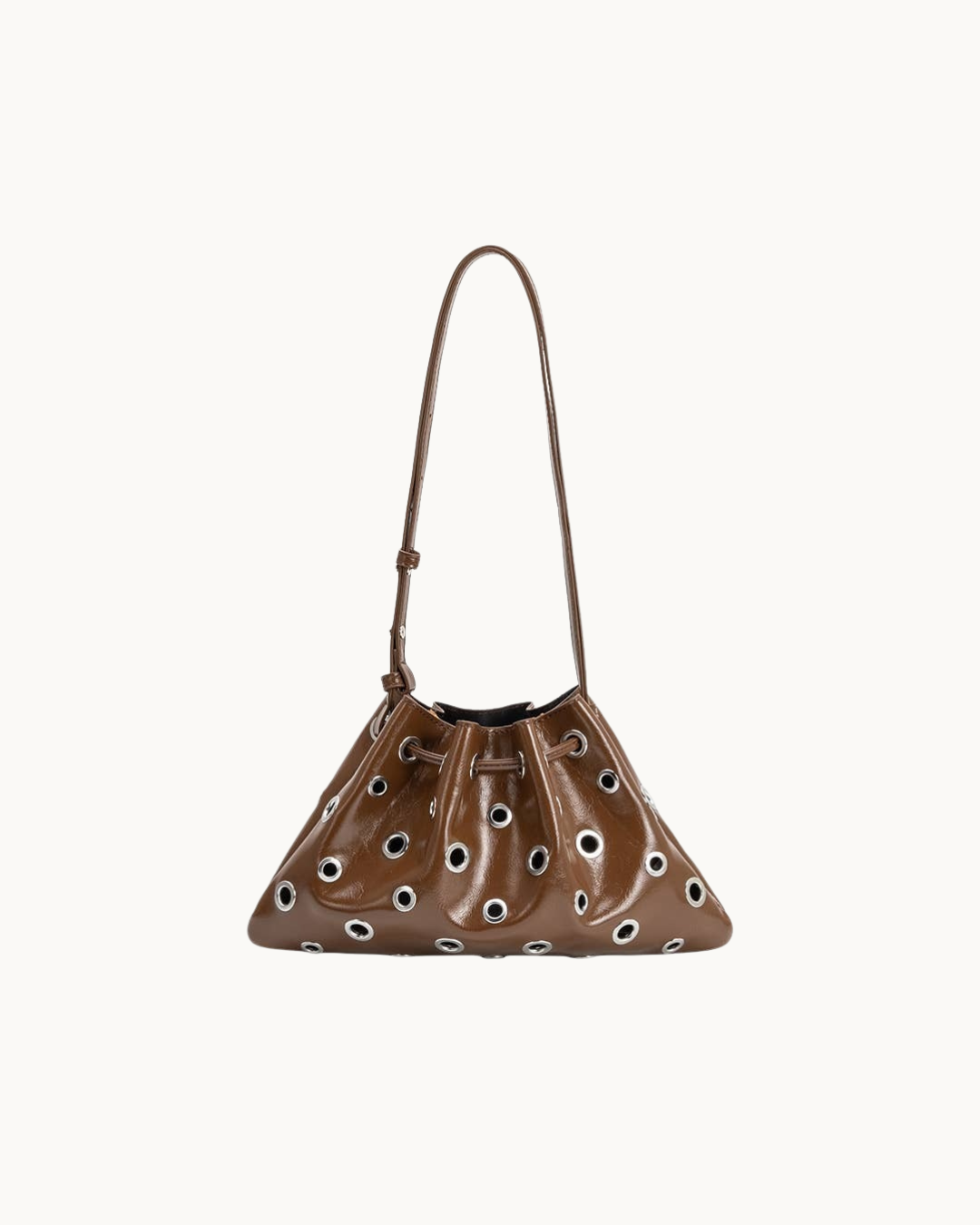 Paloma Chocolate Recycled Vegan Shoulder Bag