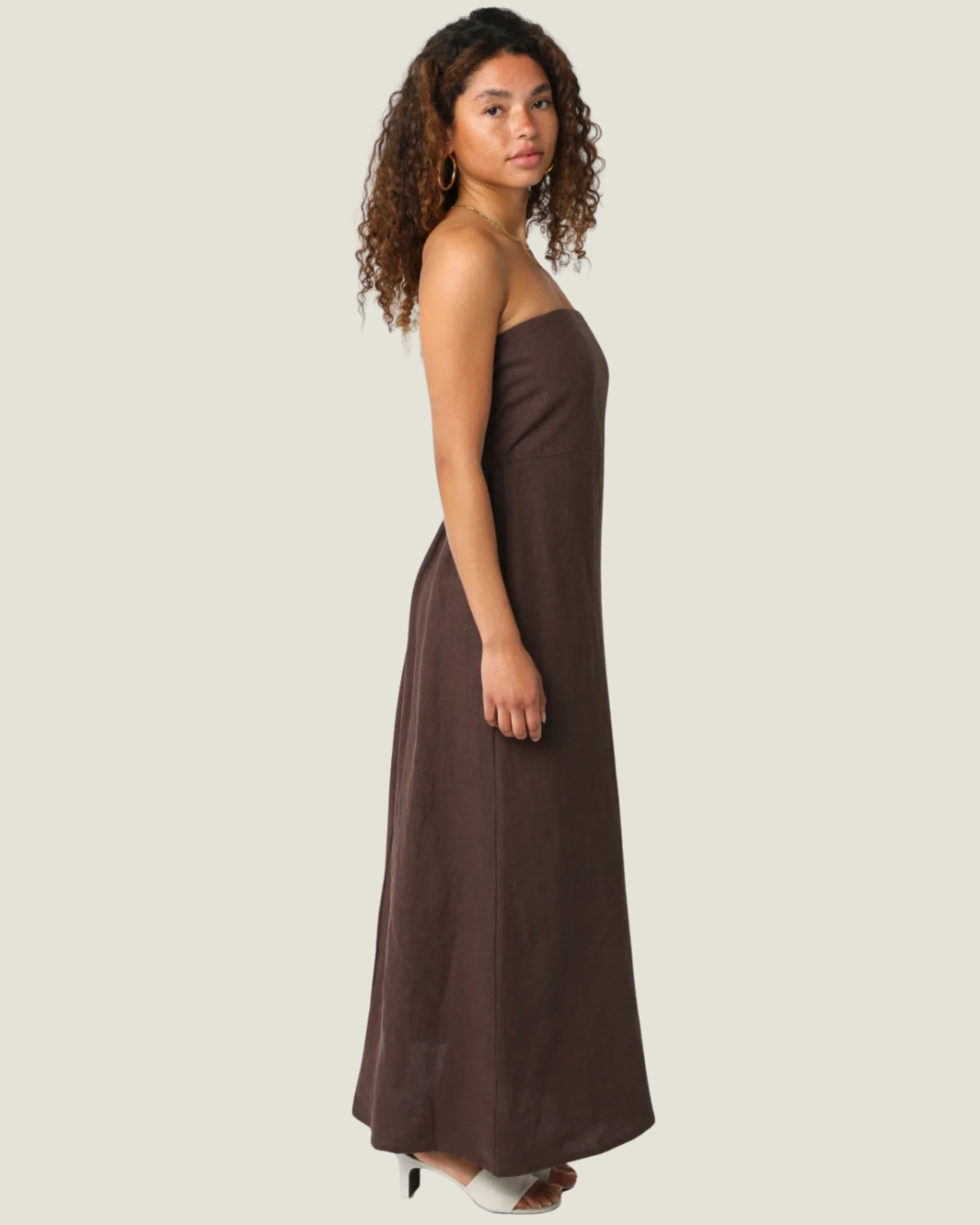 Irise Linen Maxi Dress
