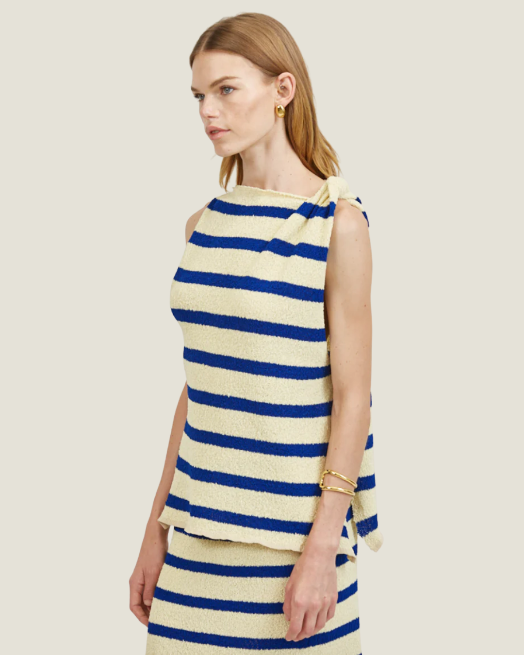Cassia Stripe Knit Top