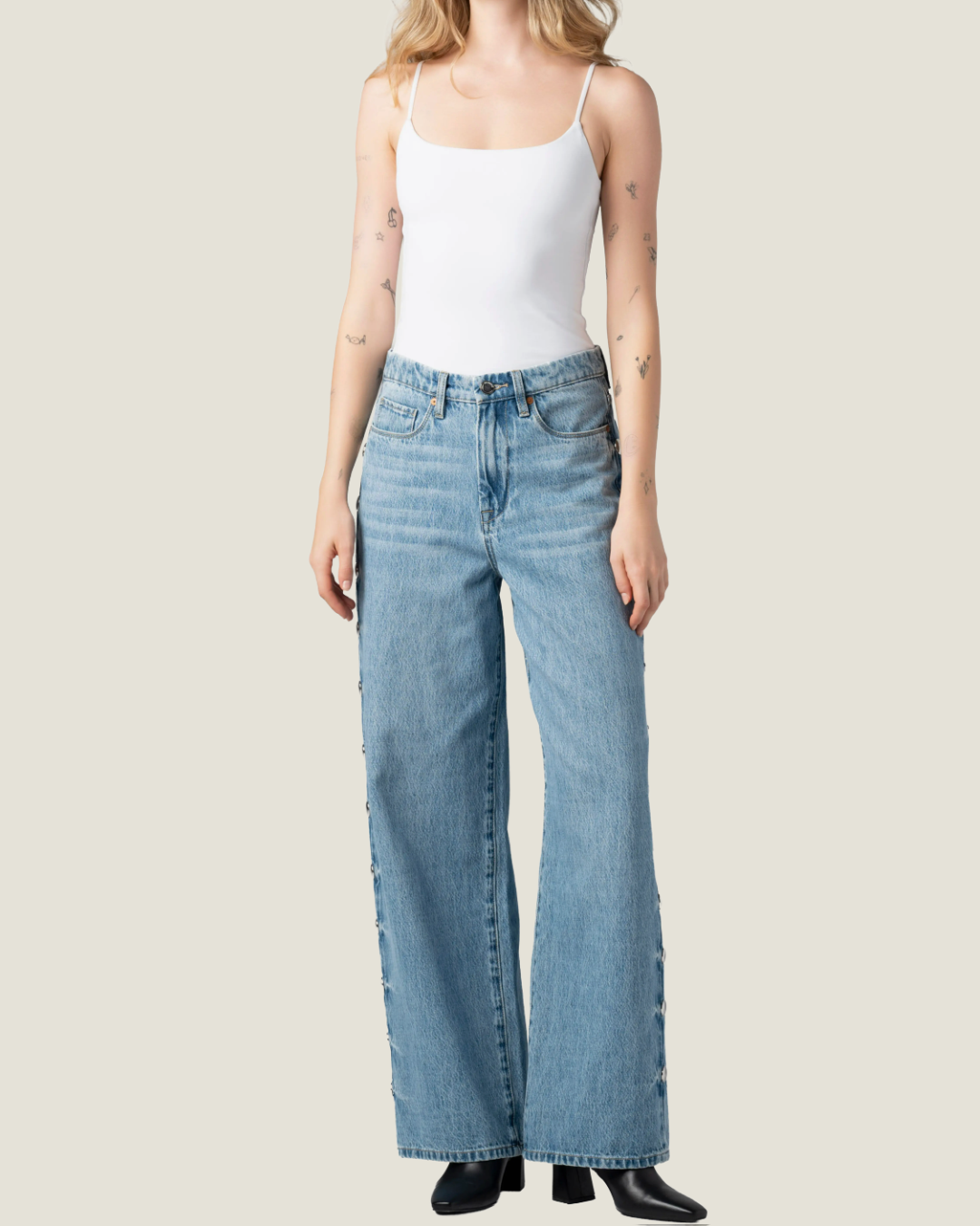 Silver Spoon Studded Jeans