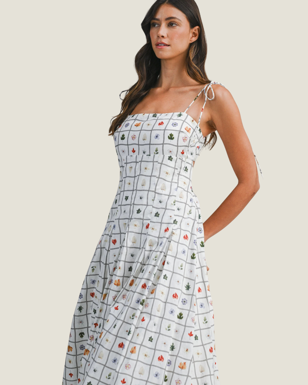 Poppy Floral Midi Dress