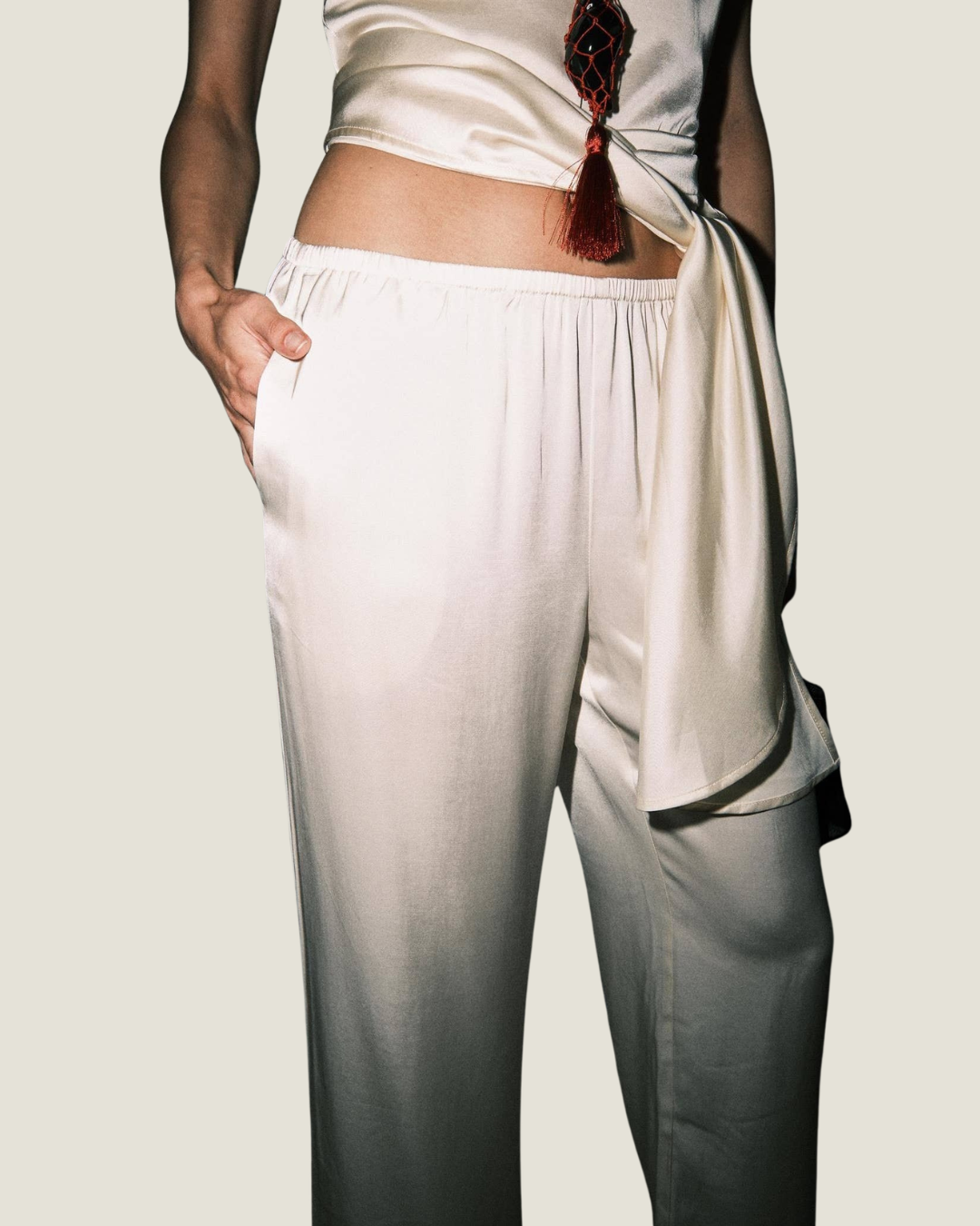 Anika Satin Trousers