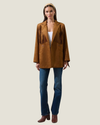 Rufina Fringe Collared Jacket