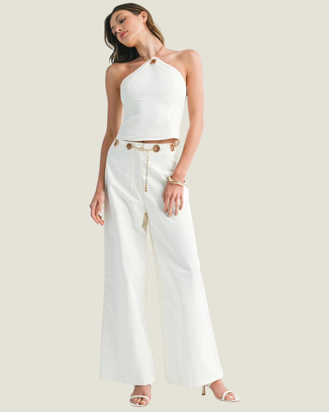 Hadley Chain Belt Trousers