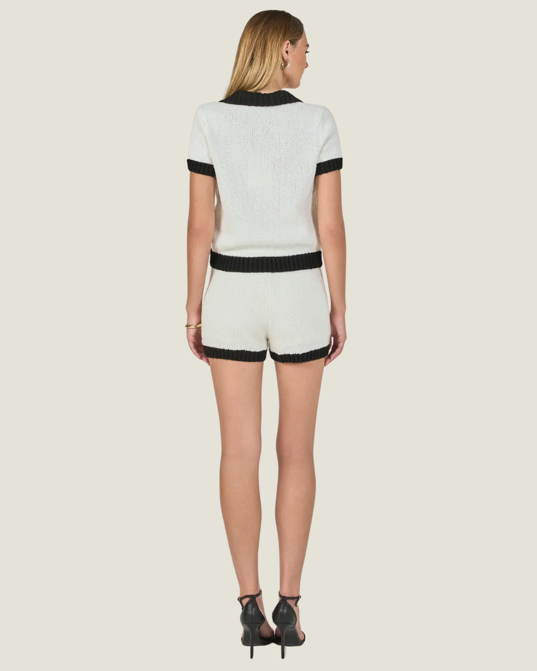 Claudia Knit Collared Top