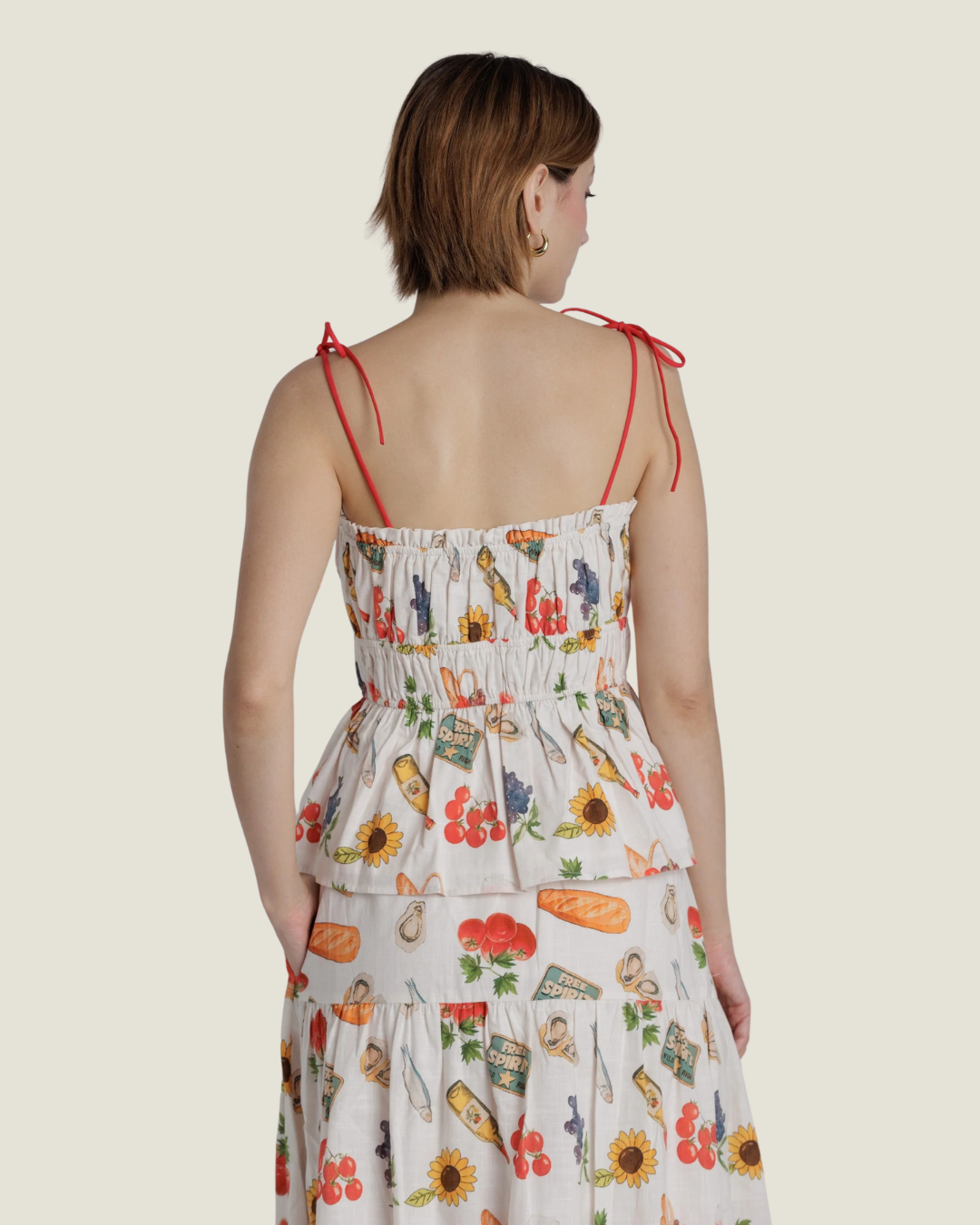 Delphine Printed Tank Top