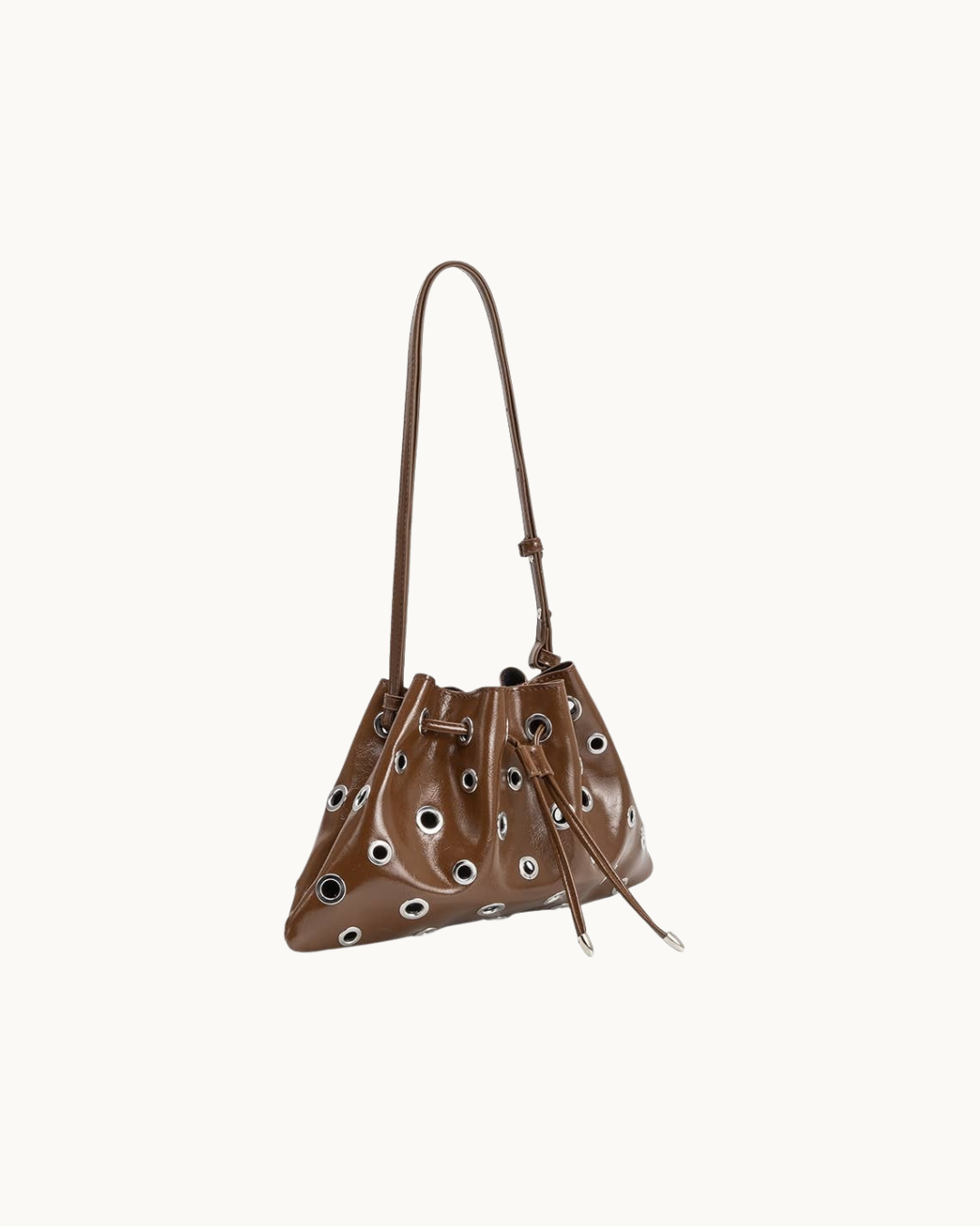 Paloma Chocolate Recycled Vegan Shoulder Bag