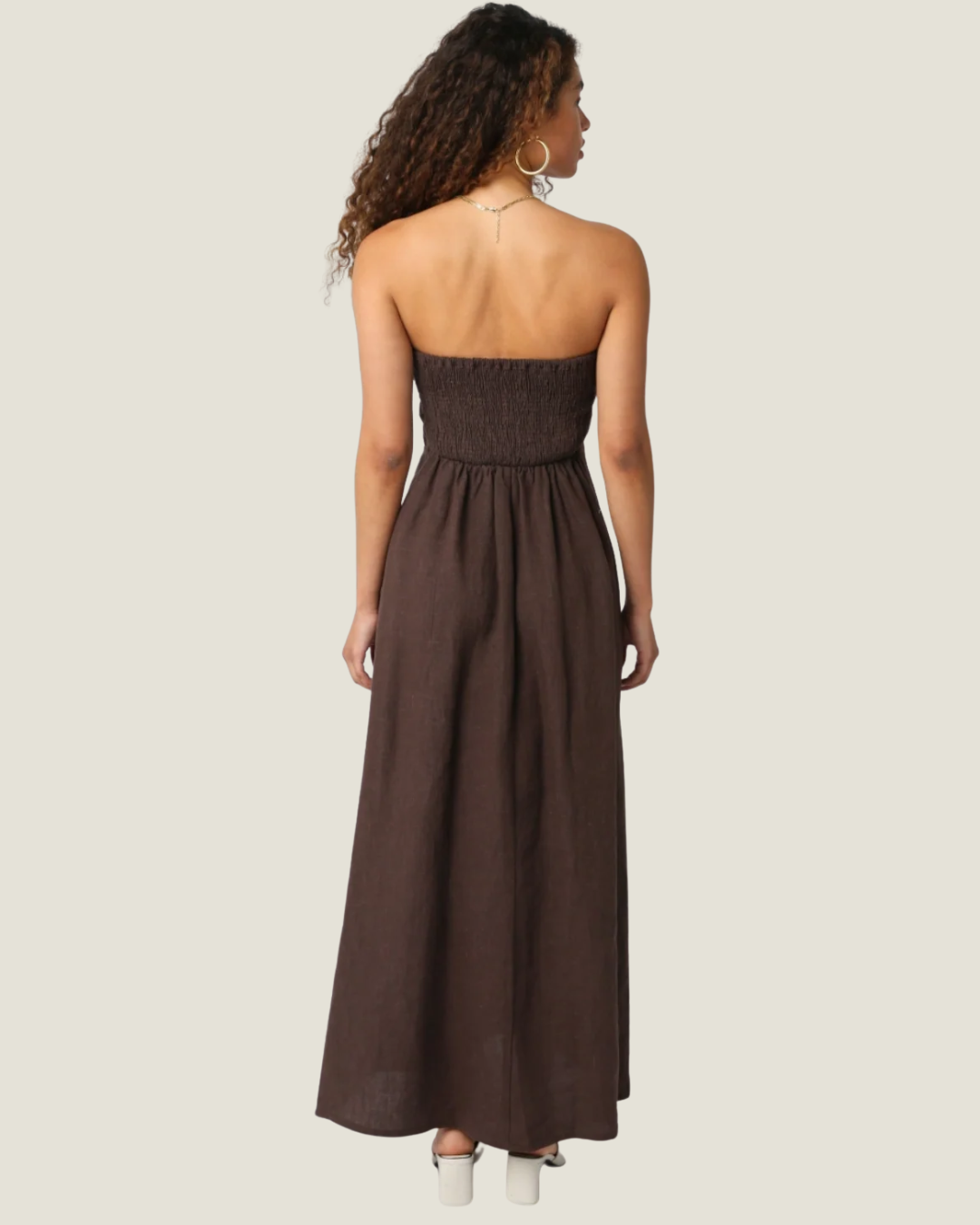 Irise Linen Maxi Dress