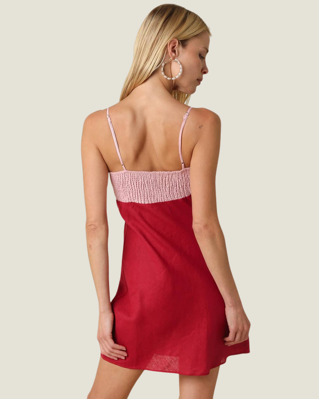 Rosie Linen Mini Dress